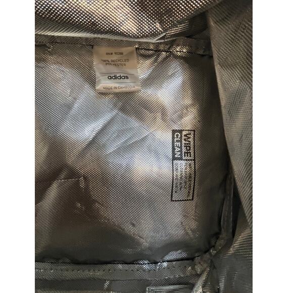 Adidas Insulated Black Squad Lunch Box - Excellent Condition Black & White - Picture 5 of 9